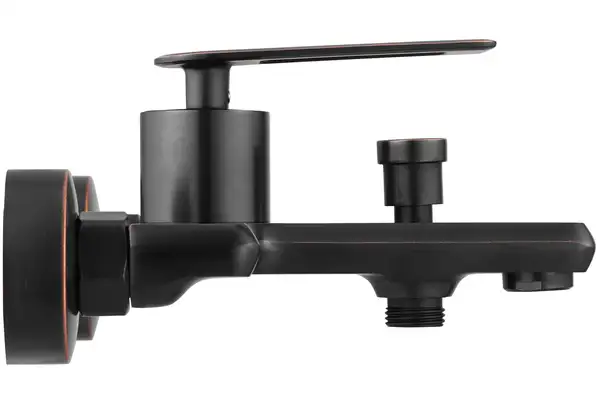 Змішувач для ванни та душу REA BLADE OLD BLACK чорний настінний (REA-B9975) Змішувач для ванни та душу REA BLADE OLD BLACK чорний настінний (REA-B9975)