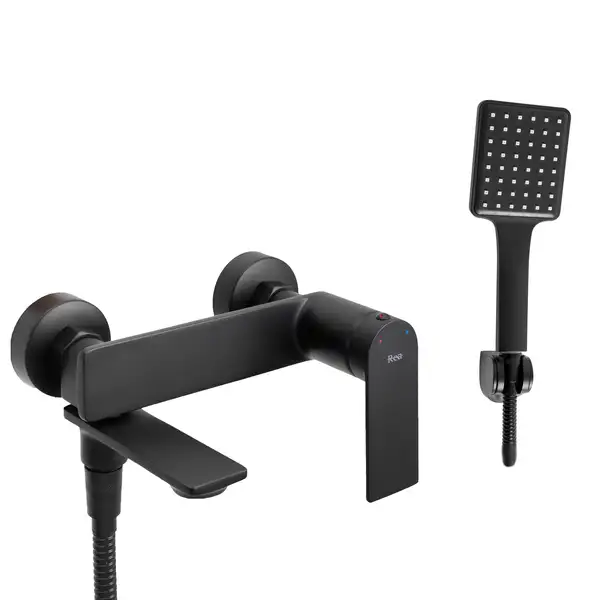 Rea Storm Black Змішувач для ванни, чорний (REA-B9989)