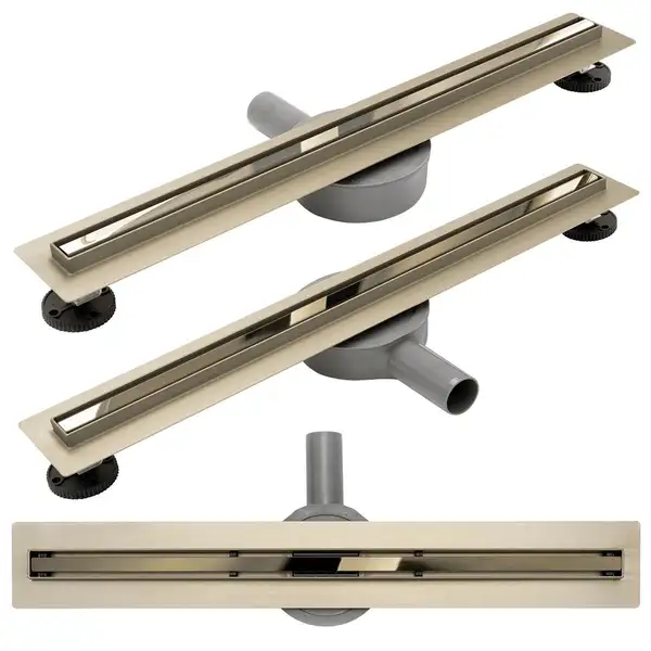 Трап для душа REA NEO SLIM MIRROR GOLD PRO 70 см (REA-G5603)