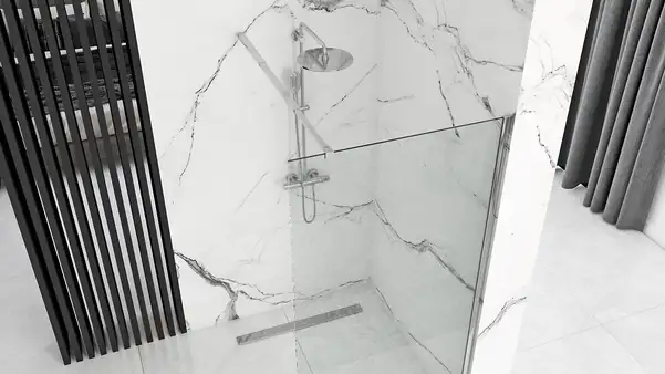 Душевая стенка REA AERO N 110 CHROME (REA-K3021)