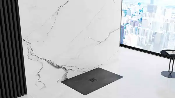 Душевой поддон REA ROCK 80X100 BLACK (REA-K4578)