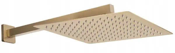 Душевая система с термостатом REA DAVIS BRUSHED GOLD + BOX скрытого монтажа (REA-P6358)