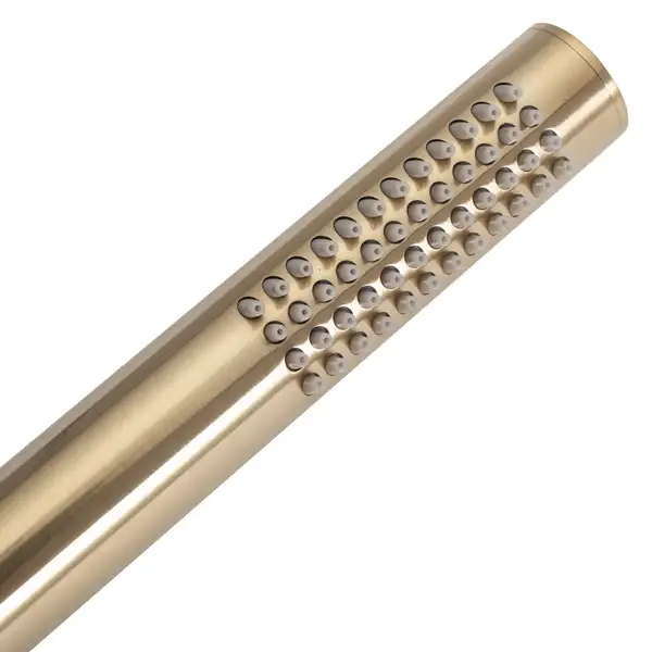 Душевая система с термостатом REA MILER BRUSHED GOLD + BOX скрытого монтажа (REA-P6716)