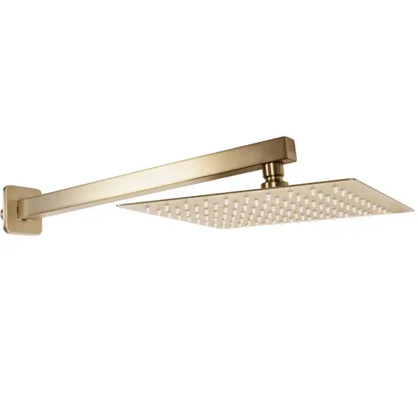 Душевая система REA PARKER BRUSHED GOLD + BOX скрытого монтажа (REA-P9141)