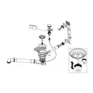 Сифон з переливом для мийки Hansgrohe D16-11 Automatic на 1 чашу, хром (43937000)
