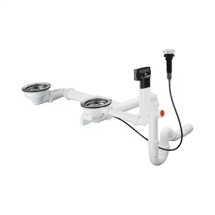 Сифон для мийки Hansgrohe D17-11 (43938000) Сифон для мийки Hansgrohe D17-11 (43938000)