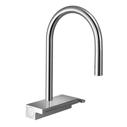 Hansgrohe Aquno Select 170 3jet Змішувач кухонний, хром (73837000) Hansgrohe Aquno Select 170 3jet Змішувач кухонний, хром (73837000)