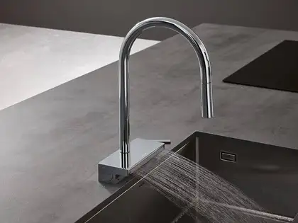 Hansgrohe Aquno Select 170 3jet Змішувач кухонний, хром (73837000) Hansgrohe Aquno Select 170 3jet Змішувач кухонний, хром (73837000)