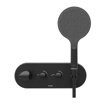Bossini Apice Термостат для ванни, чорний матовий (Z00521000073005)