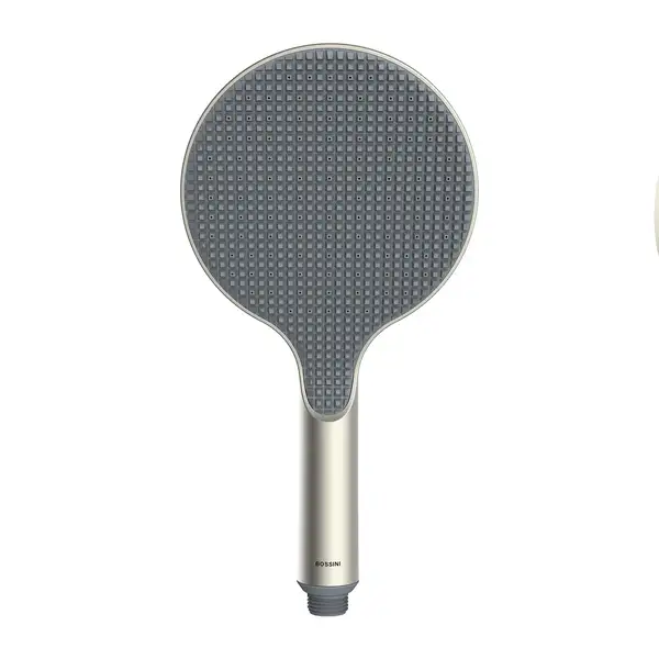 Лійка для душу Bossini Apice (колір - нікель, що брашує), 1 вид струменя B00900094