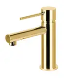 Смеситель для раковины (умывальника) Corsan LUGO GOLD золотой низкий (CMB7511GL)