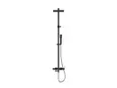 Душовий гарнітур Corsan ANGO BLACK MATT з виливом (CMN030)