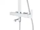 Душовий гарнітур Corsan ANGO CHROME з виливом (CMN031)