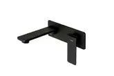Смеситель для раковины (умывальника) скрытого монтажа Corsan TRINO BLACK MATT (CMB7115BL)