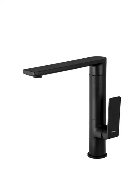 Смеситель для кухни Corsan TRINO BLACK MATT черный з подвижным носиком (CMB7121BL) Смеситель для кухни Corsan TRINO BLACK MATT черный з подвижным носиком (CMB7121BL)