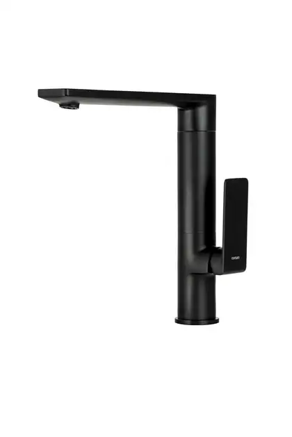 Смеситель для кухни Corsan TRINO BLACK MATT черный з подвижным носиком (CMB7121BL) Смеситель для кухни Corsan TRINO BLACK MATT черный з подвижным носиком (CMB7121BL)