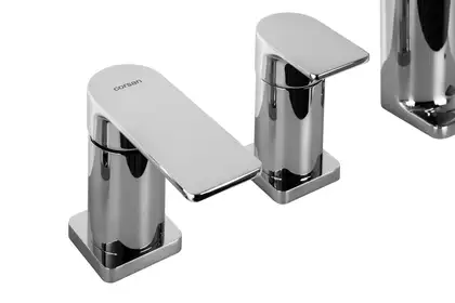 Смеситель для ванны CORSAN TRINO CHROME на борт ванны (CMB7142CH)