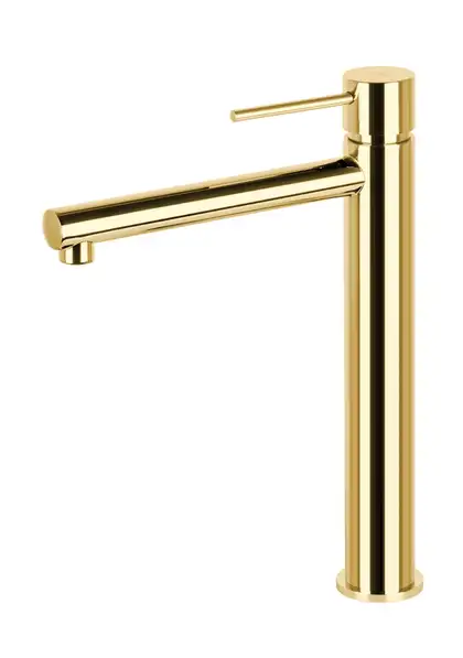 Смеситель для раковины (умывальника) Corsan LUGO GOLD золотой высокий (CMB7512GL) Смеситель для раковины (умывальника) Corsan LUGO GOLD золотой высокий (CMB7512GL)
