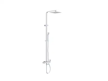 Душовий гарнітур Corsan ANGO CHROME з виливом (CMN031) Душовий гарнітур Corsan ANGO CHROME з виливом (CMN031)