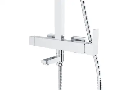 Душовий гарнітур Corsan ANGO CHROME з виливом (CMN031) Душовий гарнітур Corsan ANGO CHROME з виливом (CMN031)