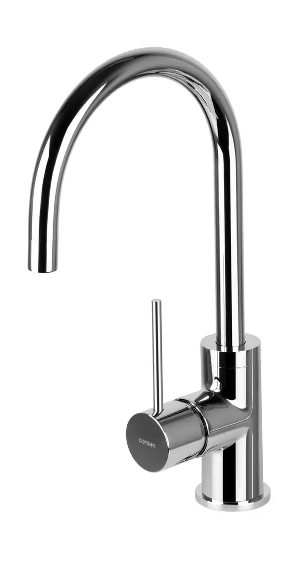Смеситель для кухни Corsan LUGO CHROME хром з подвижным носиком (CMB7522CH) Смеситель для кухни Corsan LUGO CHROME хром з подвижным носиком (CMB7522CH)