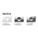Geberit Delta 15 Клавиша смыва, хром матовый (115.109.46.1)