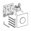 Geberit Sigma 10 Кнопка для писсуара, хром (116.015.KH.1)