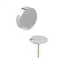Декоративный комплект Geberit d52 для слив-перелива на ванну, глянцевий хром 150.281.21.1