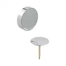 Декоративный комплект Geberit Split d52 для слив-перелива на ванну, хром 150.300.21.1