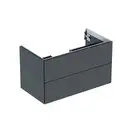 Тумба подвесная Geberit One 90 х 47 х h50,4 см, цвет - чёрный матовый 505.263.00.8