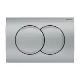 Geberit Delta 01 Клавіша змиву, матовий хром (115.107.46.1)
