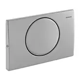 Geberit Delta 10 Клавіша змиву, сатинована сталь (115.108.00.1)