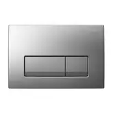 Geberit Delta 50 Клавіша змиву, матовий хром (115.119.46.1)