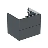 Тумба подвесная Geberit One 60 х 47 х h50,4 см, цвет - чёрный матовый 505.261.00.8
