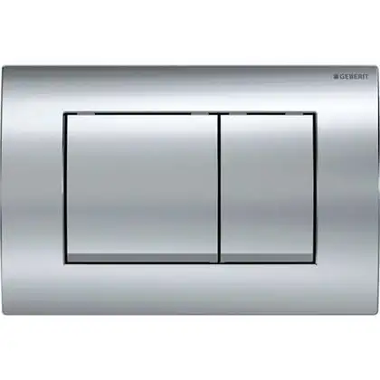Geberit Delta 30 Клавіша змиву, глянцевий хром (115.137.21.1)