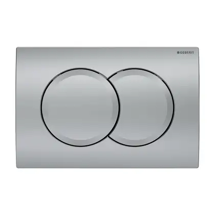 Geberit Delta 01 Клавиша смыва, матовый хром (115.107.46.1) Geberit Delta 01 Клавиша смыва, матовый хром (115.107.46.1)