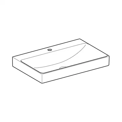 Раковина Geberit One 75 х 48 см 505.020.01.2 Раковина Geberit One 75 х 48 см 505.020.01.2