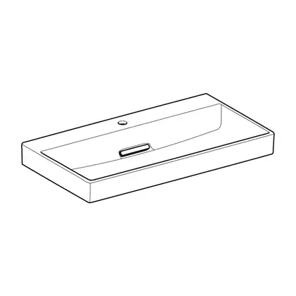 Раковина Geberit One 90 х 48 см 505.038.00.1 Раковина Geberit One 90 х 48 см 505.038.00.1