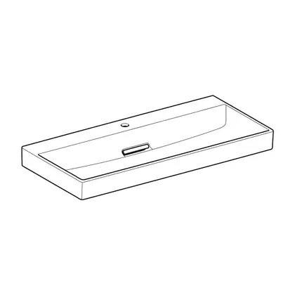 Раковина Geberit One 105 х 48 см 505.046.00.1 Раковина Geberit One 105 х 48 см 505.046.00.1