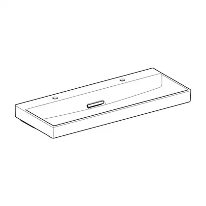 Geberit One Раковина 120х48 см, белая глянцевая (505.049.00.1) Geberit One Раковина 120х48 см, белая глянцевая (505.049.00.1)