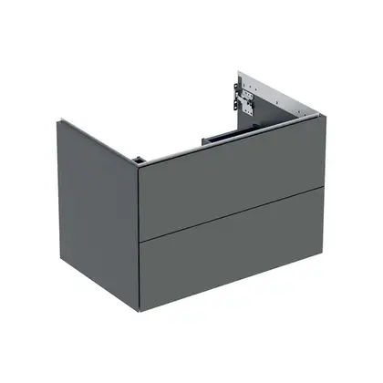 Тумба подвесная Geberit One 75 х 47 х h50,4 см, цвет - лава матовая 505.262.00.3