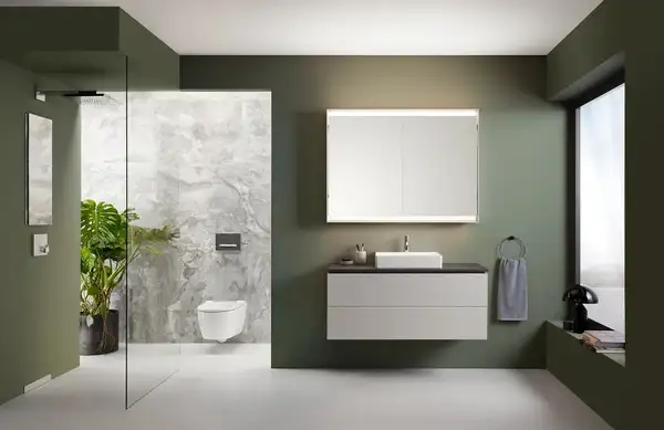 Geberit One Унітаз підвісний, білий матовий/хром (500.202.JT.1) Geberit One Унітаз підвісний, білий матовий/хром (500.202.JT.1)