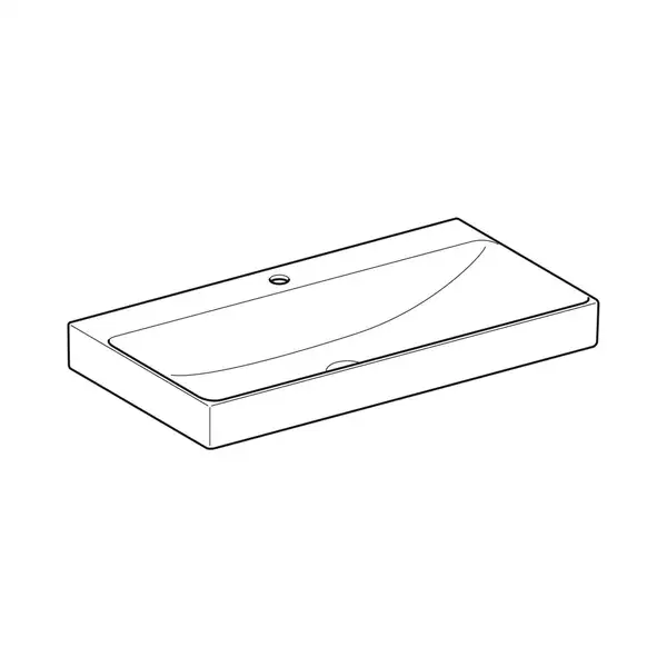 Раковина Geberit One 90 х 48 см 505.020.01.3 Раковина Geberit One 90 х 48 см 505.020.01.3