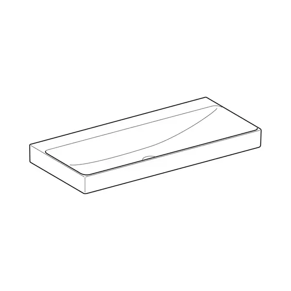 Раковина Geberit One 105 х 48 см 505.021.01.4 Раковина Geberit One 105 х 48 см 505.021.01.4