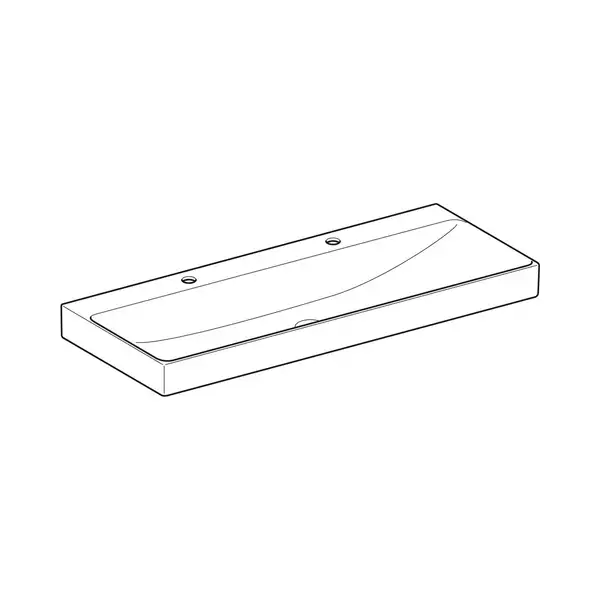 Раковина Geberit One 120 х 48 см 505.022.01.5 Раковина Geberit One 120 х 48 см 505.022.01.5