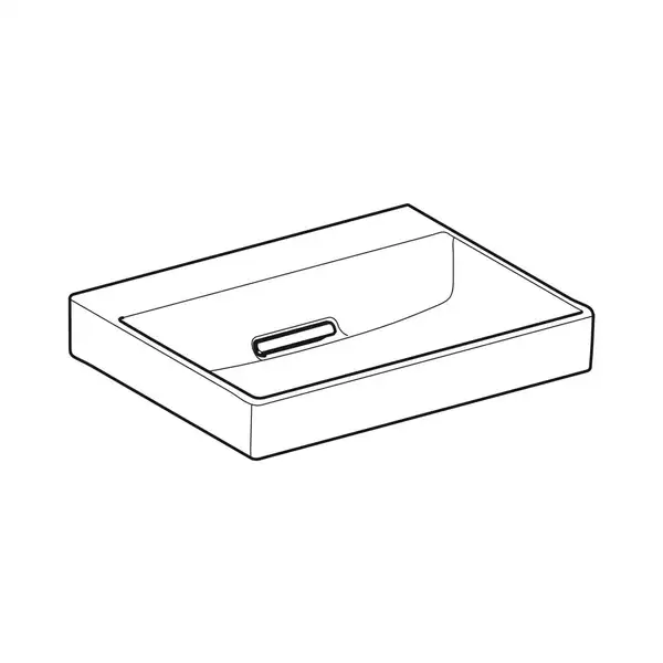 Раковина Geberit One 60 х 48 см 505.033.00.1 Раковина Geberit One 60 х 48 см 505.033.00.1