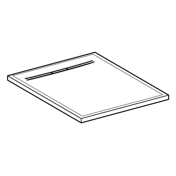 Geberit Sestra Душовий піддон 90x90 см, сірий (550.260.00.2) Geberit Sestra Душовий піддон 90x90 см, сірий (550.260.00.2)