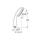 Ручний душ Grohe Tempesta 100, хром (27597001)