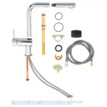 Grohe Minta Смеситель для кухни, выдвижной излив (32168000) Grohe Minta Смеситель для кухни, выдвижной излив (32168000)