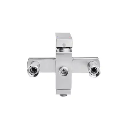 Kroner KRP Edelstahl Kubus Душевая система, нерж. сталь (Kubus-ESG063) Kroner KRP Edelstahl Kubus Душевая система, нерж. сталь (Kubus-ESG063)
